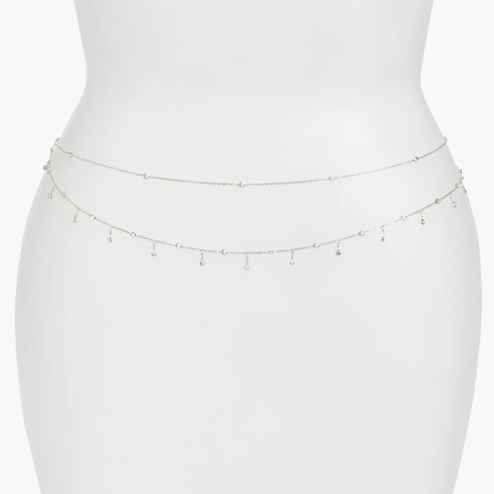 SHYMI Cubic Zirconia Body Chain